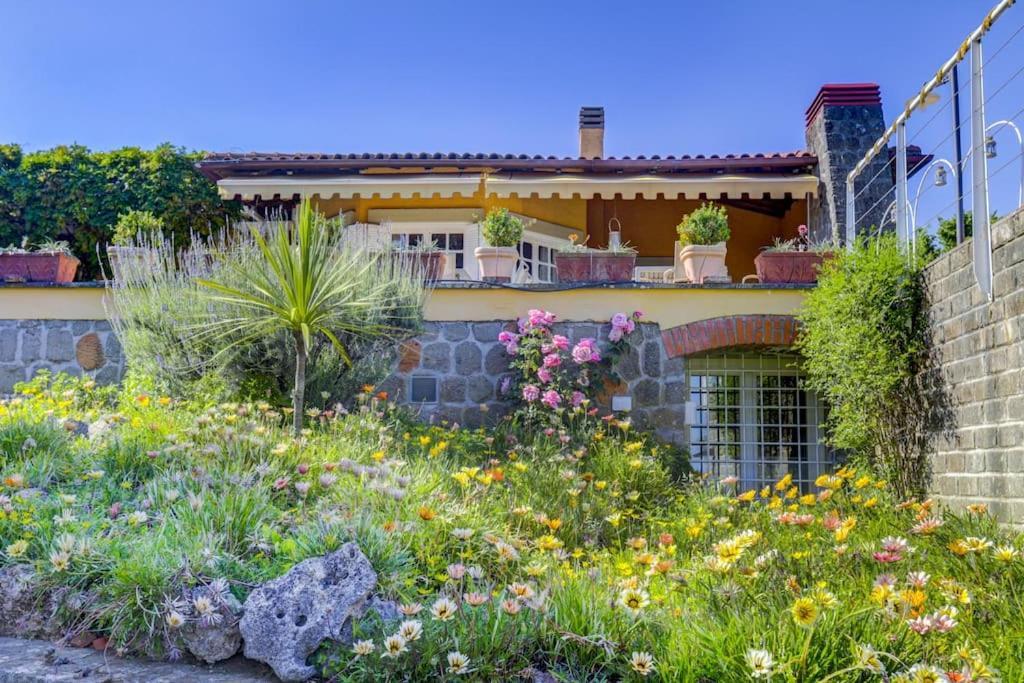 Villa Luce-Casa Vacanza Con Vista Panoramica Mare. Velletri Exterior foto